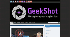 Desktop Screenshot of geekshotphoto.com